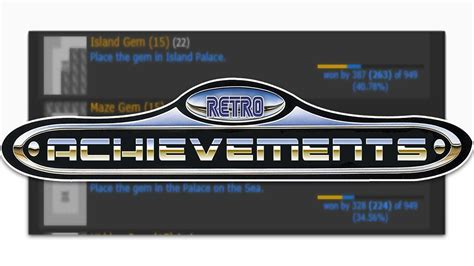 retroachievements|retroachievements tracker.